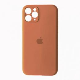 Чохол-накладка EpiK Silicone Case Full Camera для iPhone 11 Pro Max Grapefruit