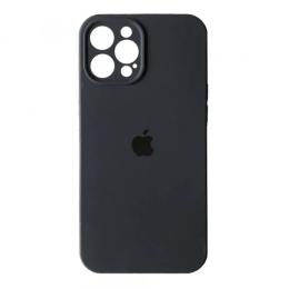 Чохол-накладка EpiK Silicone Case Full Camera для iPhone 12 Pro Max Pebble