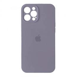 Чохол-накладка EpiK Silicone Case Full Camera для iPhone 12 Pro Max Lavender Gray