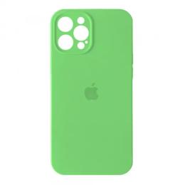 Чохол-накладка EpiK Silicone Case Full Camera для iPhone 12 Pro Max Spearmint