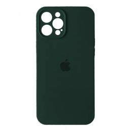 Чохол-накладка EpiK Silicone Case Full Camera для iPhone 12 Pro Max Cyprus Green