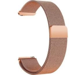 Ремінець для смарт-годинника BeCover Milanese Style Samsung Galaxy Watch 4 Classic 42 22mm/46mm/3 45mm Rose Gold (707788)