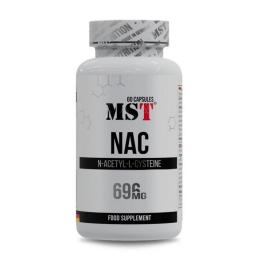 Натуральна добавка і екстракт MST NAC 696 mg (60 caps) (23298-01)