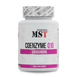 Натуральна добавка і екстракт MST Ubiquinone Coenzyme Q10 200 mg (30 veg caps) (23636-01)