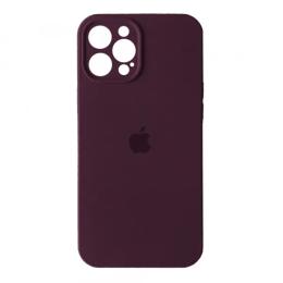Чохол-накладка EpiK Silicone Case Full Camera для iPhone 12 Pro Max Plum