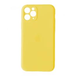 Чохол-накладка EpiK Silicone Case Full Camera для iPhone 11 Pro Yellow