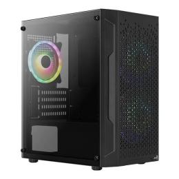 Корпус для ПК Aerocool Trinity Mini Black без БЖ (TRINITY MINI-G-BK-V2 BLACK)