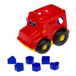 Сортер Colorplast 0244 Red Бусик №1