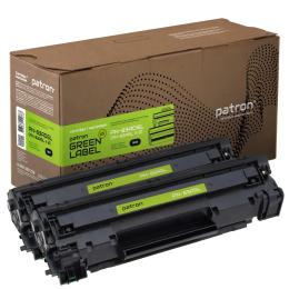 Картридж для принтера Patron HP LJ CF283A GREEN Label (DUAL PACK) Black (PN-83ADGL)