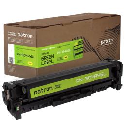 Картридж для принтера Patron HP 304A (CC532A) Green Label Yellow (PN-304AYGL)