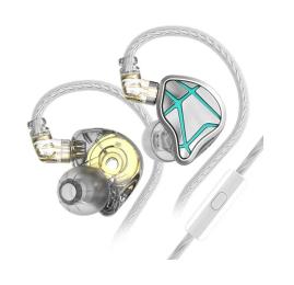 Дротові навушники Knowledge Zenith ESX Cyan з мікрофоном