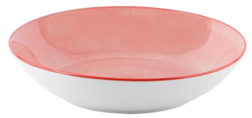 Тарілка Vittora VT-P-2200TP супова Тропічний персик 650 мл 20 см