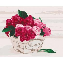 Картина за номерами Art Craft 12151-AC Flowers box 40х50см