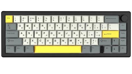 Клавіатура EPOMAKER EK68 Budgerigar V2 Black (EK68-B-BV2) (ENG/UKR)