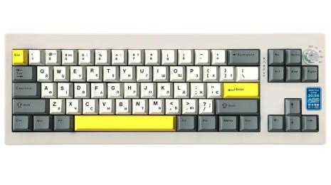 Клавіатура EPOMAKER Shadow-X Wisteria Linear White (SHX-W-WL)