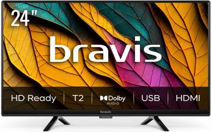 Телевізор Bravis 24K4000H Black 24