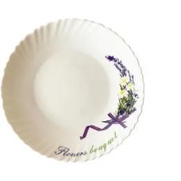 Тарілка Vittora V-190F десертна квіткова симфонія Wave 190 мм