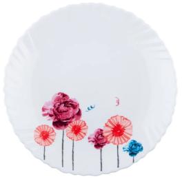 Тарілка Vittora V-190AF Акварельні квіти Wave 19 см