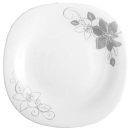 Тарілка Vittora V-215Stl Тендітна лілія Square 21.5 см