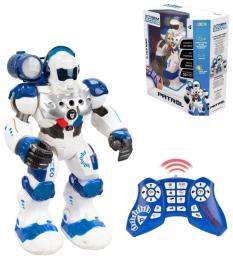 Іграшка на радіокеруванні Blue Rocket Xtrem Bots STEM (XT380972) Патрульний