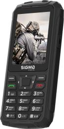 Кнопковий телефон Sigma mobile X-treme PR68 Type-C Black Dual Sim (4827798122419)