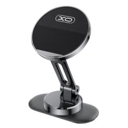 Тримач в авто XO C150 Magnetic 360 rotating holder with metal base Black