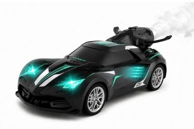 Іграшка на радіокеруванні KS Drive SPRAY CAR  -  SPORT Black (SL-354RH)