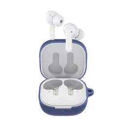 Чохол для навушників Infinity Silicone Protective Case QCY T13 TWS Blue