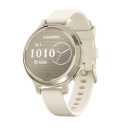 Смарт-годинник Garmin Lily 2 Active Lunar Gold with Bone Silicone Band (010-02891-00)