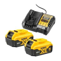Зарядний пристрій до електроінструменту DEWALT DCB1104P2 Yellow Black
