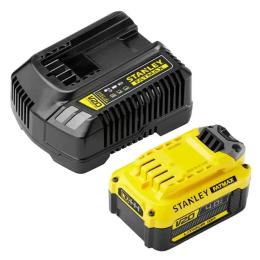 Зарядний пристрій до електроінструменту Stanley FatMax V20 18 В Yellow Black (SFMCB14M1)
