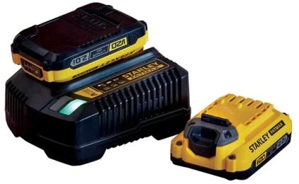 Зарядний пристрій до електроінструменту Stanley FATMAX V20 (SFMCB12D2-QW) Yellow Black