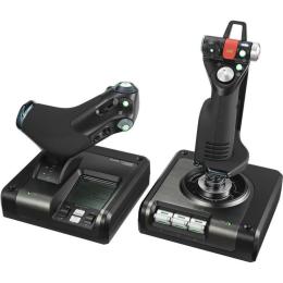 Ігровий джойстик Logitech G Saitek X52 Pro Black Flight Control System
