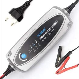 Зарядний пристрій для акумулятора автомобіля Merlion FBC1236 100-240V, cтрум заряду 6V/0.8 A, 12V/3.6 A, крокод