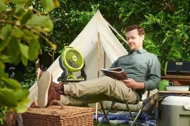 Вентилятор Ryobi ONE + RF18-0 WHISPER Yellow