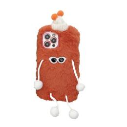 Чохол-накладка Infinity Plush Phone Case для iPhone 12 Orange