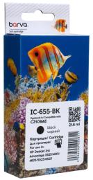 Картридж для принтера BARVA HP 655 (CZ109AE) Black 620 cт (IC-655-BK)
