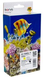 Картридж для принтера BARVA HP 728XL/F9J65A Yellow ver. U1-U30, 130 мл (IC-728XL-Y)