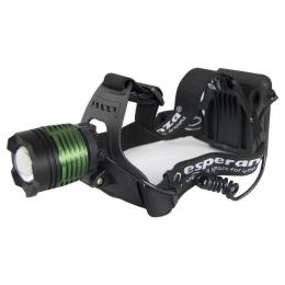Ліхтар налобний Esperanza Hydra Black Green (EOT031)