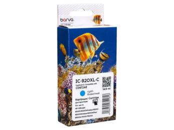 Картридж для принтера BARVA HP 920XL (CD972AE) Cyan 980 cт (IC-920XL-C)
