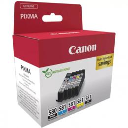 Картридж для принтера Canon PGI-580/CLI-581 BK, PBK, C, M, Y Multipack (2078C007)