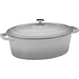 Гусятниця KELA Calido 12609 Gray чавунна з кришкою, 36х29х15 см, 9,3 л