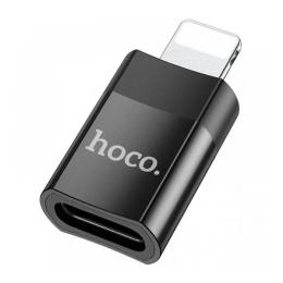 Перехідник Hoco UA17 Lightning (тато) - Type-C (мама) Black USB2.0