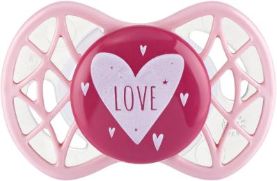 Пустушка Nuvita Air55 Cool NV7064PR Peach Pink силіконова ортодонтична від 0 місяців