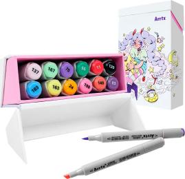 Набір маркерів Arrtx Oros ASM-03-ACS1-02 спиртові, 12 кольорів