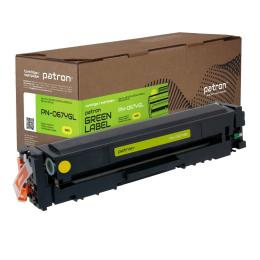Картридж для принтера Patron Canon 067 Green Label Yellow (PN-067YGL)