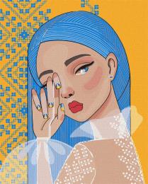 Картина за номерами Ідейка KHO4907 Незламна mosyakart 40х50см