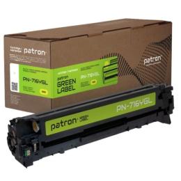Картридж для принтера Patron Canon 716 Green Label Yellow (PN-716YGL)