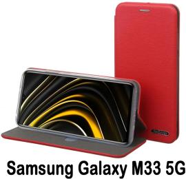 Чохол-книжка BeCover Exclusive для Samsung Galaxy M33 5G SM-M336 Burgun Burgundy