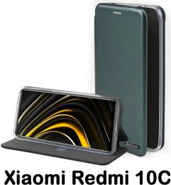 Чохол-книжка BeCover Exclusive для Xiaomi Redmi 10C Dark Green